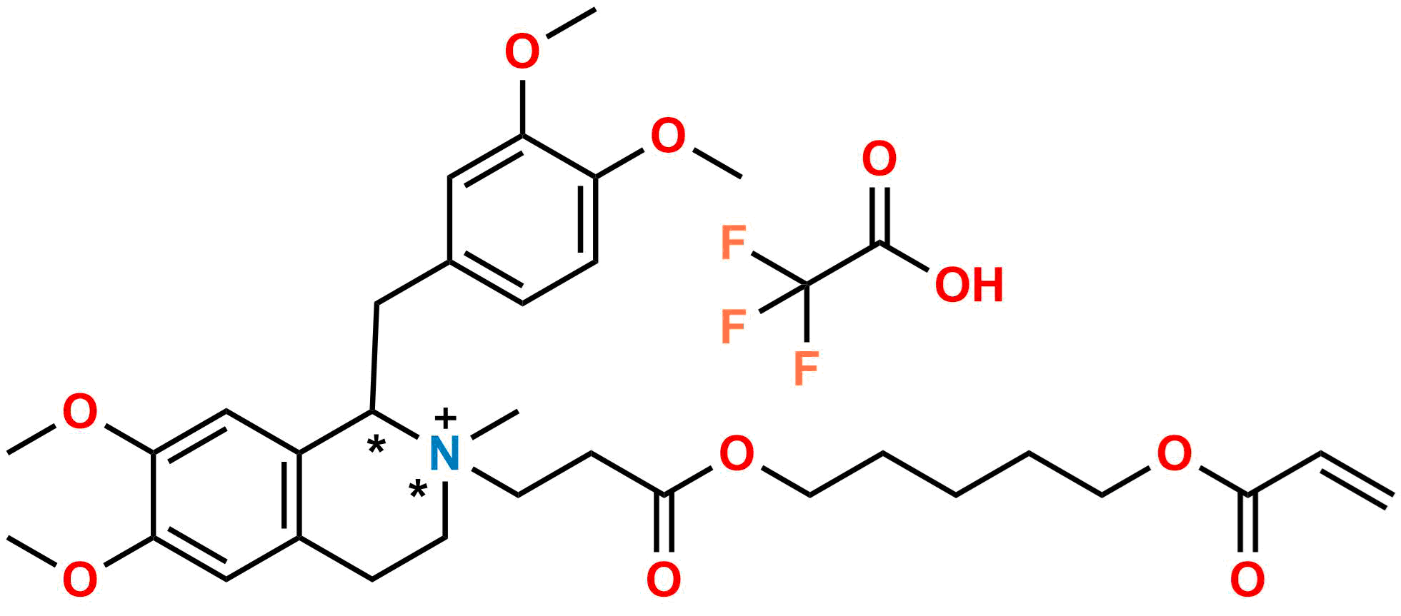 Atracurium EP impurity C (TFA salt)